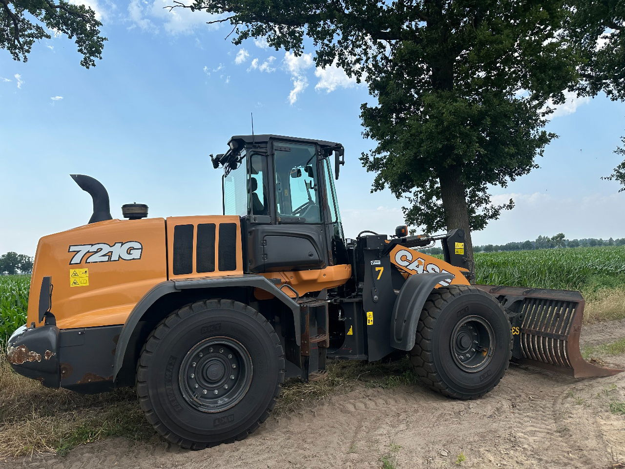 Case 721G - Kolesový nakladač: obrázok 2 Case 721G - Kolesový nakladač: obrázok 2