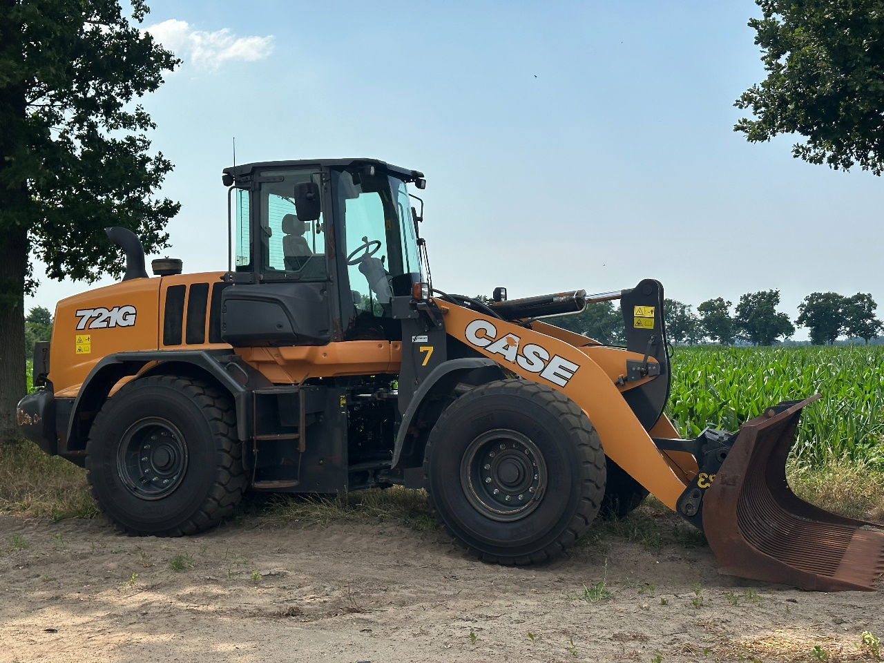 Case 721G - Kolesový nakladač: obrázok 3 Case 721G - Kolesový nakladač: obrázok 3