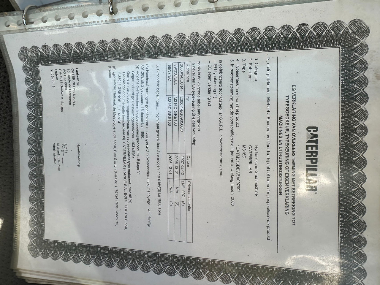 Kolesový nakladač Caterpillar M316D: obrázok 11