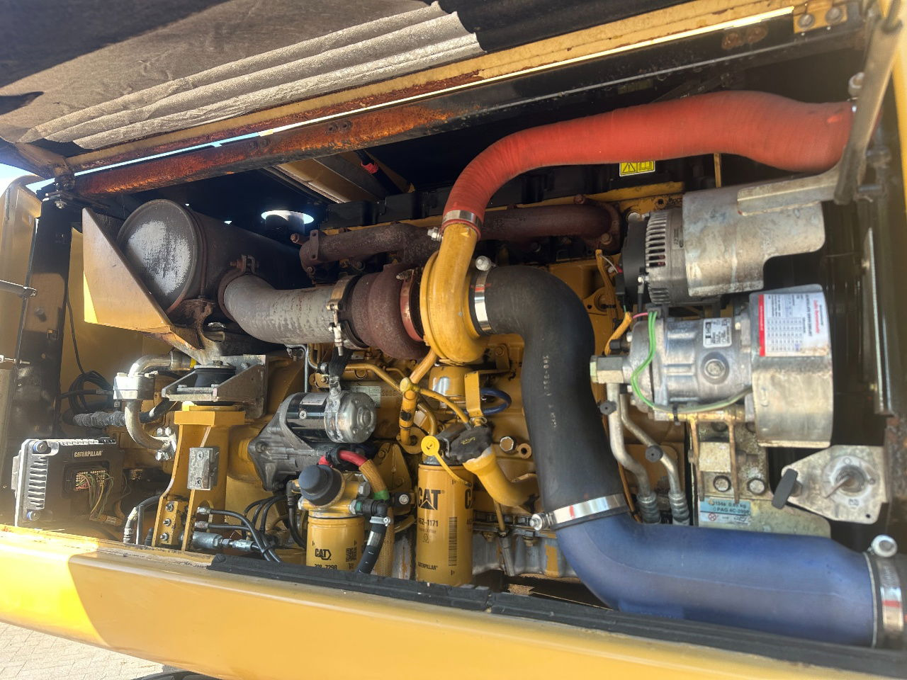 Kolesový nakladač Caterpillar M316D: obrázok 14