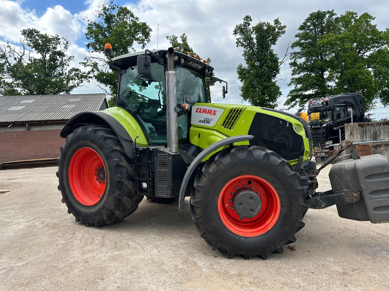 Claas Axion 850 Cmatic - Traktor: obrázok 3 Claas Axion 850 Cmatic - Traktor: obrázok 3