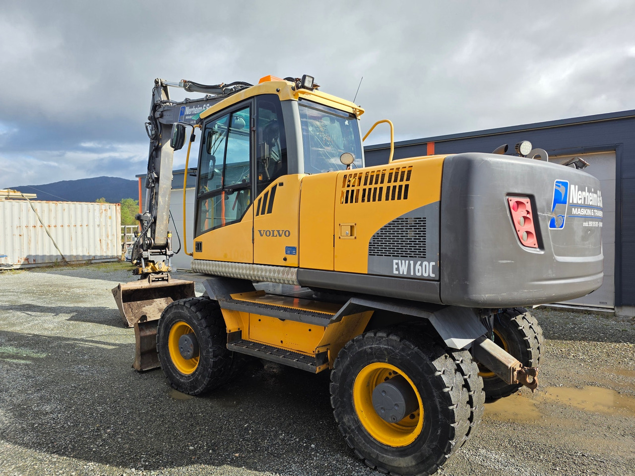 Volvo EW160C - Kolesové rýpadlo: obrázok 1 Volvo EW160C - Kolesové rýpadlo: obrázok 1