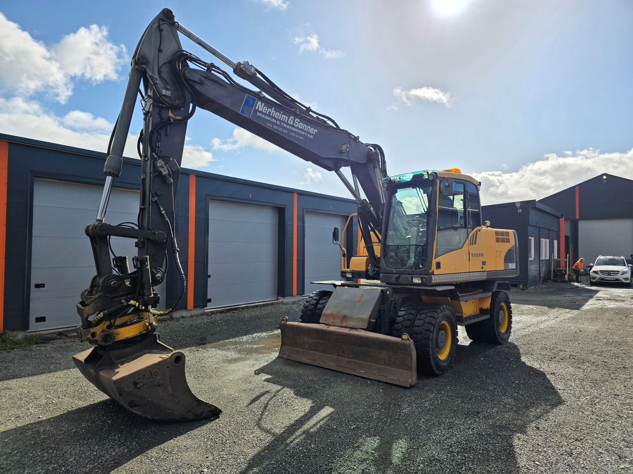 Volvo EW160C - Kolesové rýpadlo: obrázok 2 Volvo EW160C - Kolesové rýpadlo: obrázok 2