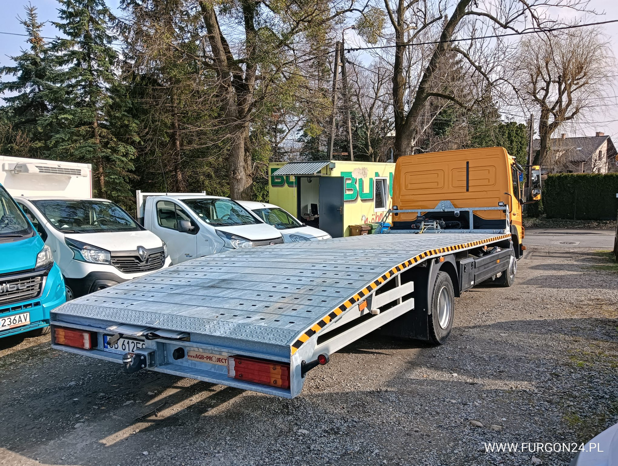 MERCEDES ATEGO 1018 POMOC DROGOWA LAWETA NR 665 - Nákladné vozidlo na prepravu automobilov: obrázok 4 MERCEDES ATEGO 1018 POMOC DROGOWA LAWETA NR 665 - Nákladné vozidlo na prepravu automobilov: obrázok 4