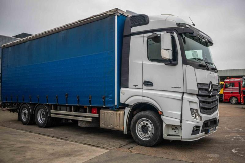Mercedes ACTROS 2548-6X2+E6+VOITH-(+remorque: +5.000 € ) - Plachtové nákladné vozidlo: obrázok 2 Mercedes ACTROS 2548-6X2+E6+VOITH-(+remorque: +5.000 € ) - Plachtové nákladné vozidlo: obrázok 2