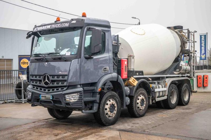 Mercedes AROCS 3236 BB+LIEBHERR 9M3 - Domiešavač: obrázok 1 Mercedes AROCS 3236 BB+LIEBHERR 9M3 - Domiešavač: obrázok 1