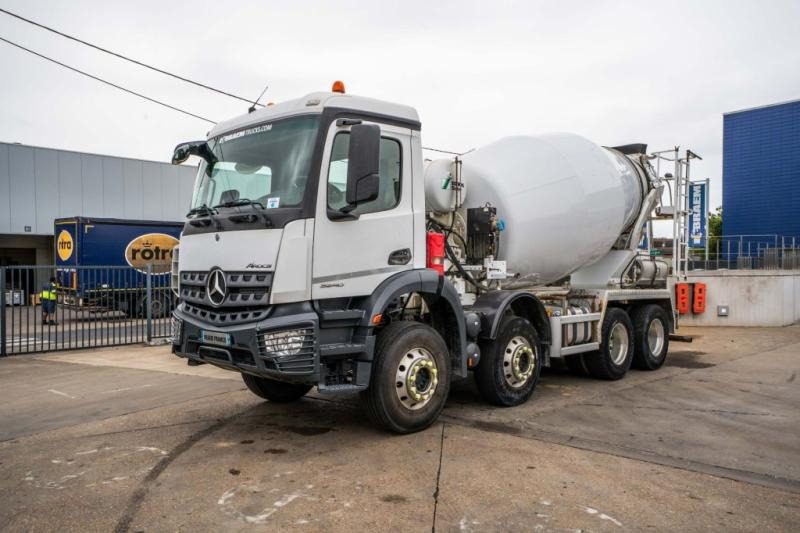 Mercedes AROCS 3240 + STETTER 9m3 - Domiešavač: obrázok 1 Mercedes AROCS 3240 + STETTER 9m3 - Domiešavač: obrázok 1