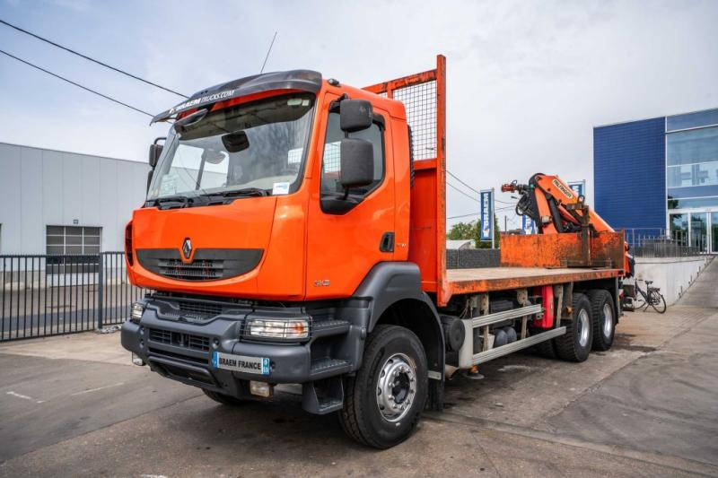 Renault KERAX 380 DXI-6X4+PALFINGER 18 T/m + 4 EXT - Valníkový/ Plošinový nákladný automobil, Auto s hydraulickou rukou: obrázok 2 Renault KERAX 380 DXI-6X4+PALFINGER 18 T/m + 4 EXT - Valníkový/ Plošinový nákladný automobil, Auto s hydraulickou rukou: obrázok 2