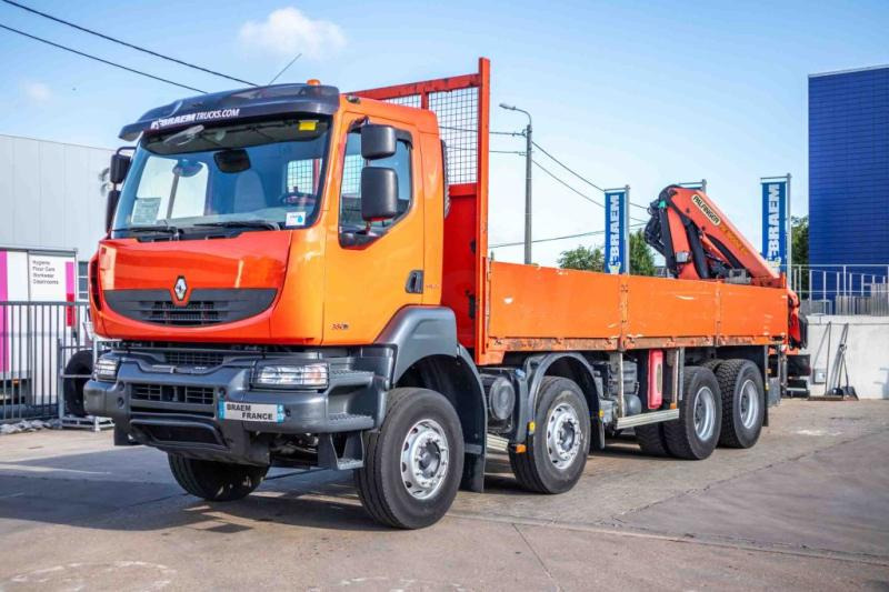 Renault KERAX 380DXI+E5+PK18TM/4EXT - Valníkový/ Plošinový nákladný automobil, Auto s hydraulickou rukou: obrázok 5 Renault KERAX 380DXI+E5+PK18TM/4EXT - Valníkový/ Plošinový nákladný automobil, Auto s hydraulickou rukou: obrázok 5