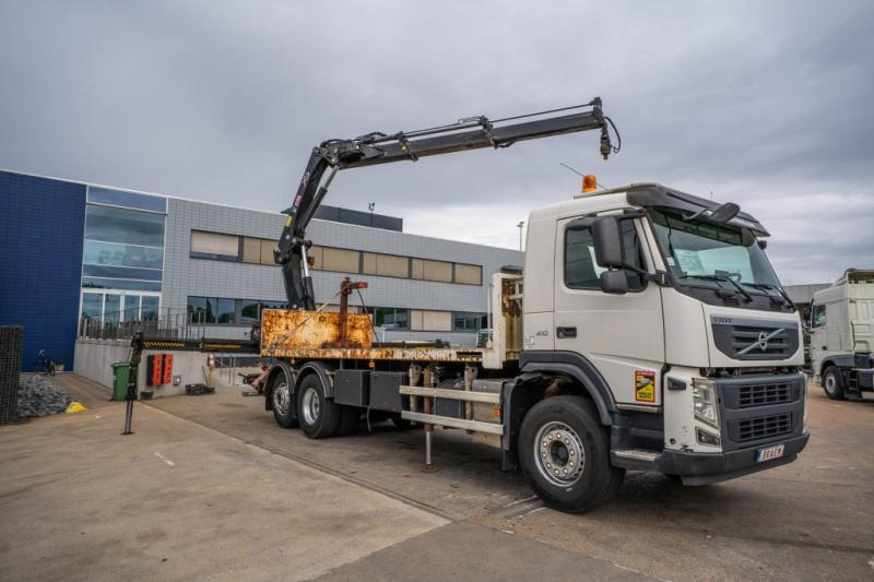 Volvo FM 410 DXI -6X2+HIAB 24 T/m/2x - Valníkový/ Plošinový nákladný automobil, Auto s hydraulickou rukou: obrázok 2 Volvo FM 410 DXI -6X2+HIAB 24 T/m/2x - Valníkový/ Plošinový nákladný automobil, Auto s hydraulickou rukou: obrázok 2