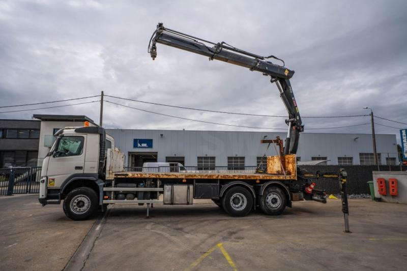 Valníkový/ Plošinový nákladný automobil, Auto s hydraulickou rukou Volvo FM 410 DXI -6X2+HIAB 24 T/m/2x: obrázok 6