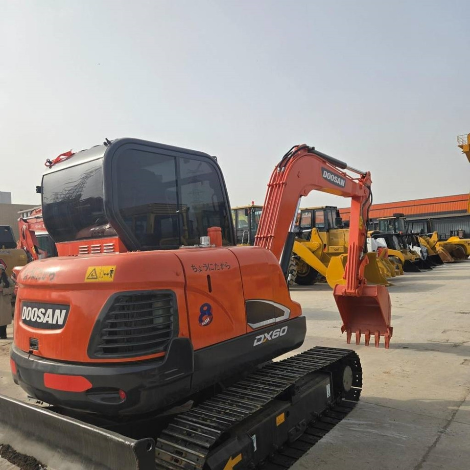 Doosan DX 60 - Mini rýpadlo: obrázok 5 Doosan DX 60 - Mini rýpadlo: obrázok 5