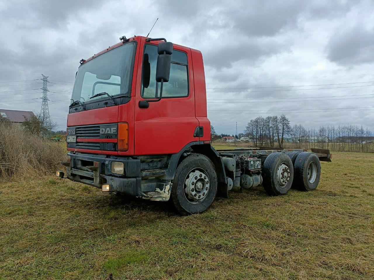 DAF CF 75.250 - Podvozek s kabinou: obrázok 1 DAF CF 75.250 - Podvozek s kabinou: obrázok 1