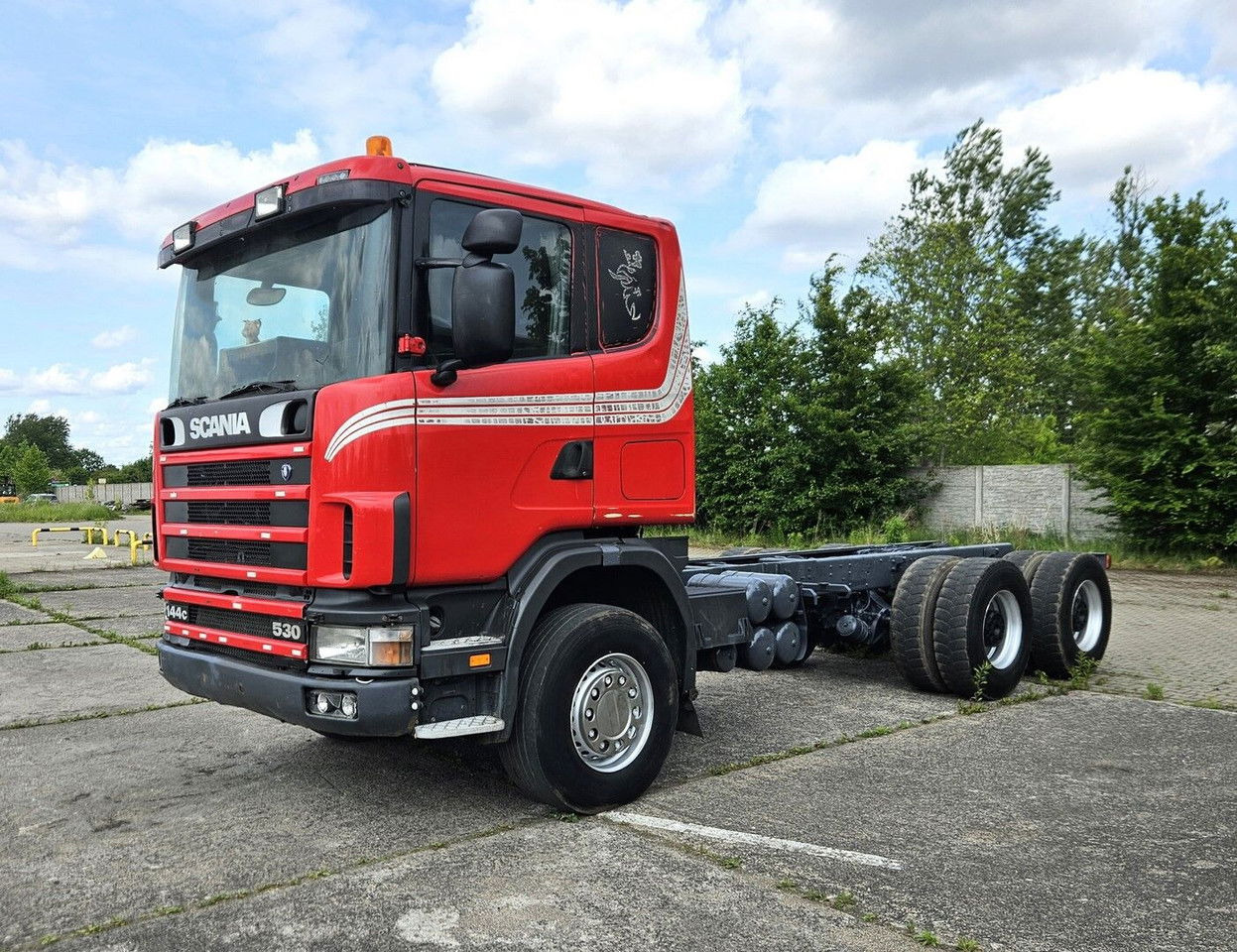 Scania 144 530 6X4 Manual Pump AND Injectros - Full Sprin G - Podvozek s kabinou: obrázok 1 Scania 144 530 6X4 Manual Pump AND Injectros - Full Sprin G - Podvozek s kabinou: obrázok 1