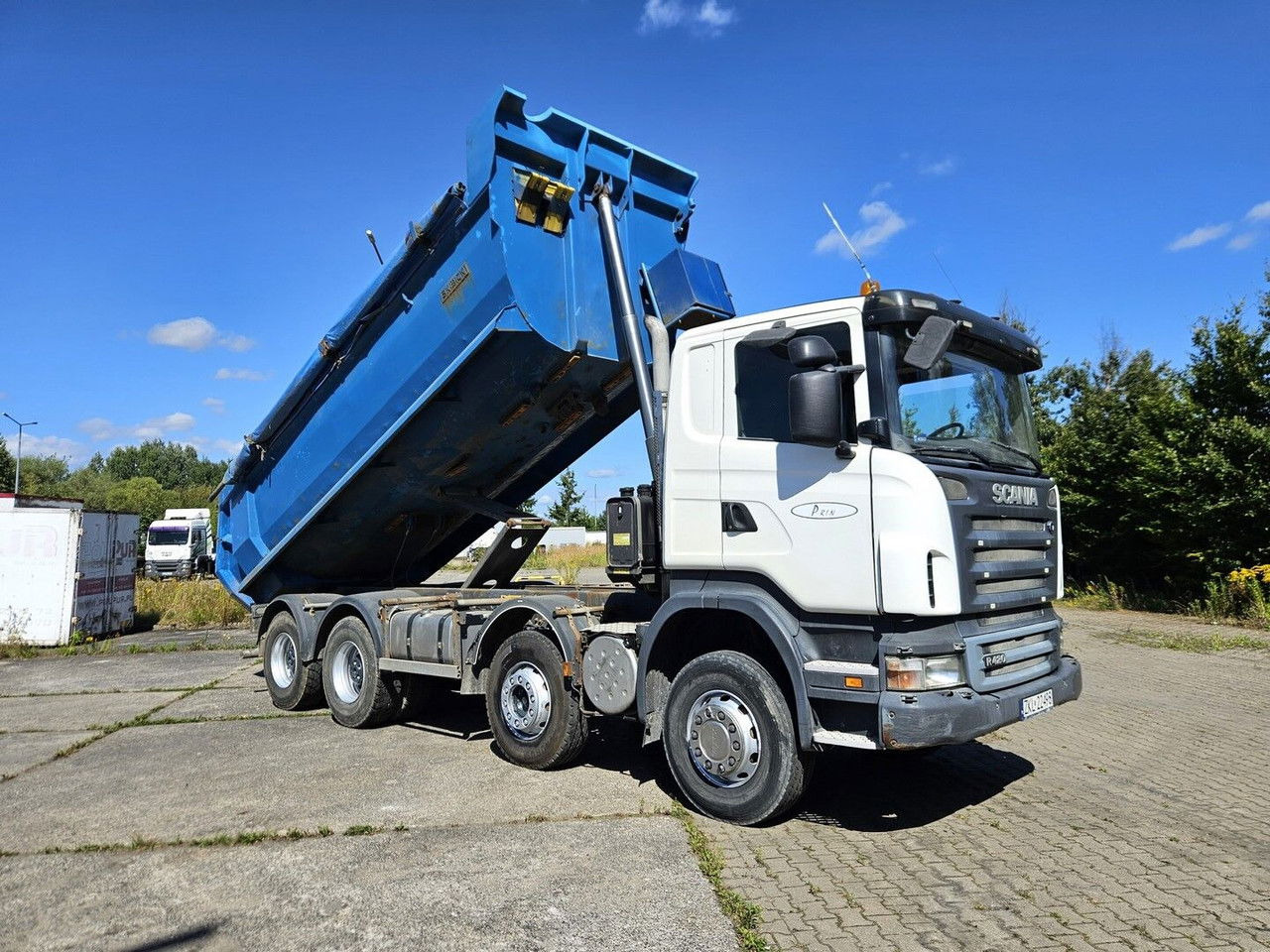 Scania R420 8x4 - Tipper - full spring - 2007 year - Sklápač: obrázok 2 Scania R420 8x4 - Tipper - full spring - 2007 year - Sklápač: obrázok 2