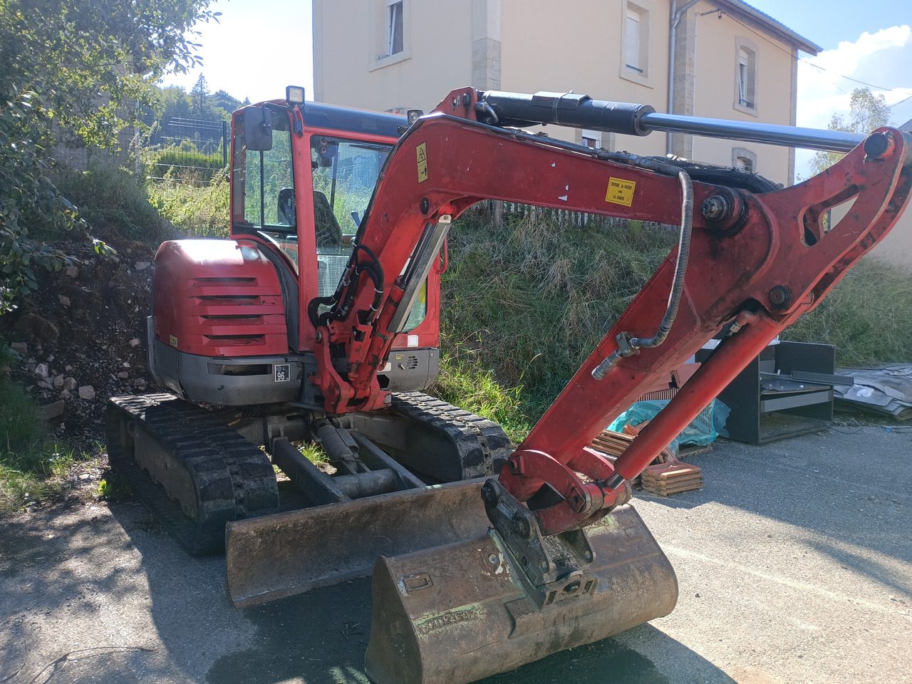 VOLVO ECR48 - Mini rýpadlo: obrázok 2 VOLVO ECR48 - Mini rýpadlo: obrázok 2