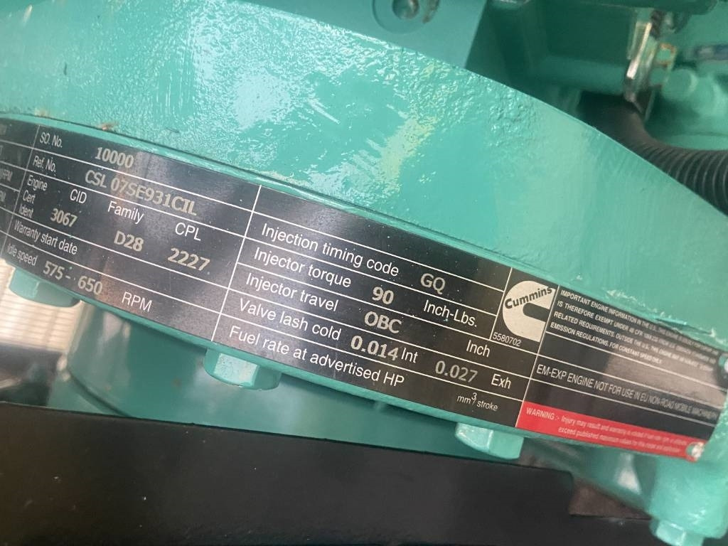 Cummins C1400D5 - 1.400 kVA Generator - DPX-18532-O - Elektrický generátor: obrázok 5 Cummins C1400D5 - 1.400 kVA Generator - DPX-18532-O - Elektrický generátor: obrázok 5