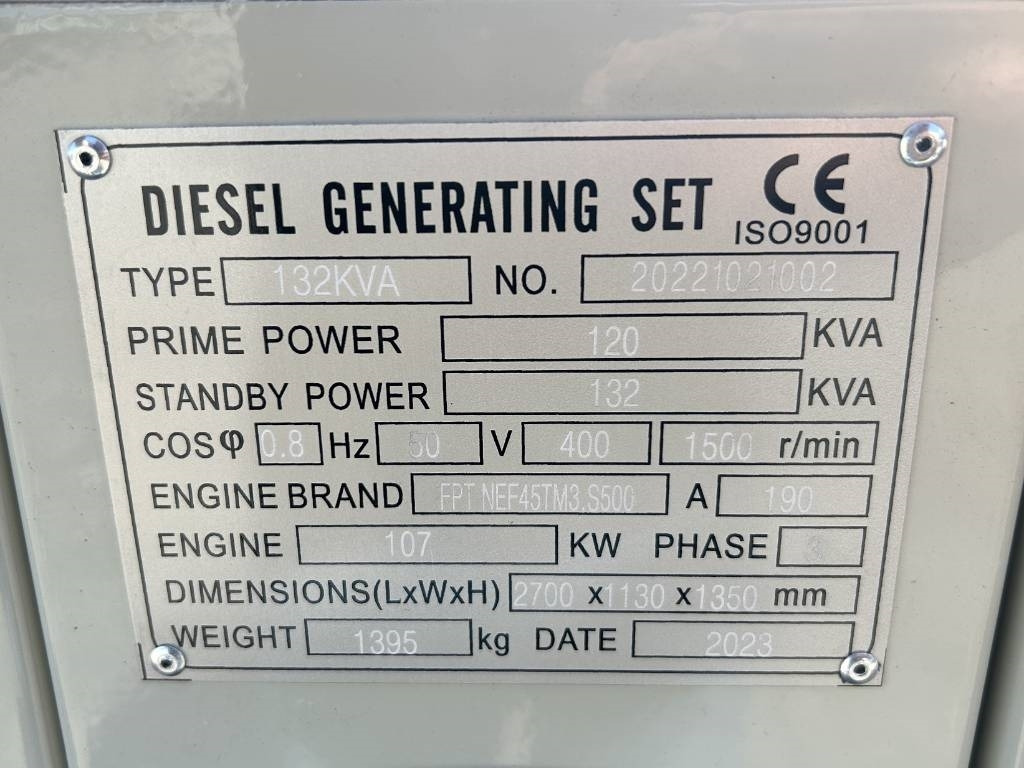 Iveco NEF45TM3 - 132 kVA Generator - DPX-19792 - Elektrický generátor: obrázok 4 Iveco NEF45TM3 - 132 kVA Generator - DPX-19792 - Elektrický generátor: obrázok 4