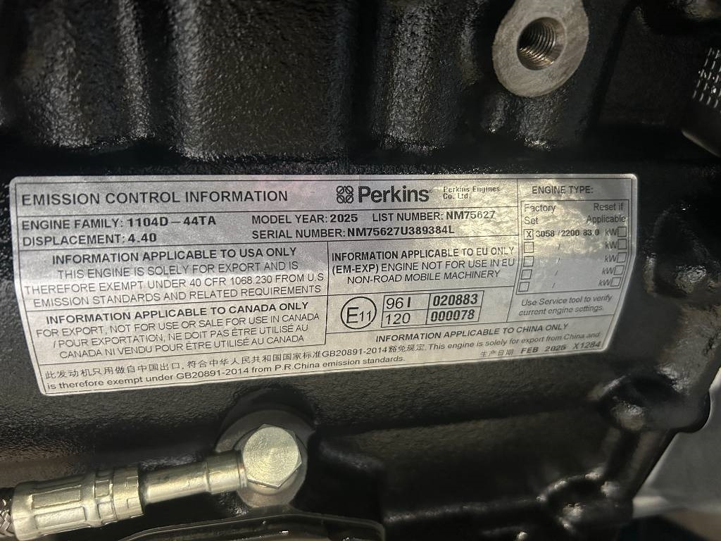 Perkins 1104D-44TA - Diesel Engine - New - DPX-25088 - Motor pre Stavebné stroje: obrázok 5 Perkins 1104D-44TA - Diesel Engine - New - DPX-25088 - Motor pre Stavebné stroje: obrázok 5