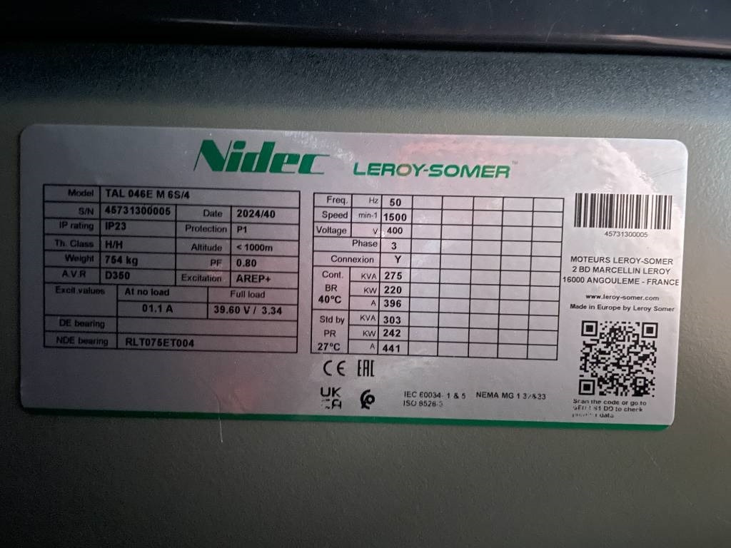 Scania DC09 - 300 kVA Generator - DPX-17947 - Elektrický generátor: obrázok 3 Scania DC09 - 300 kVA Generator - DPX-17947 - Elektrický generátor: obrázok 3