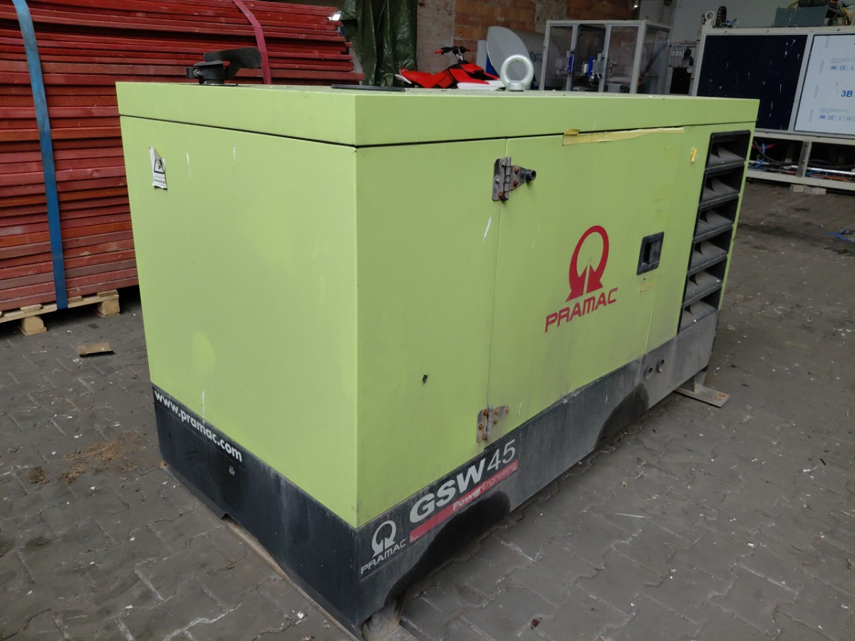 Agregat prądotwórczy – PRAMAC GSW 45Y – 39,7 kW – ON - Elektrický generátor: obrázok 2 Agregat prądotwórczy – PRAMAC GSW 45Y – 39,7 kW – ON - Elektrický generátor: obrázok 2
