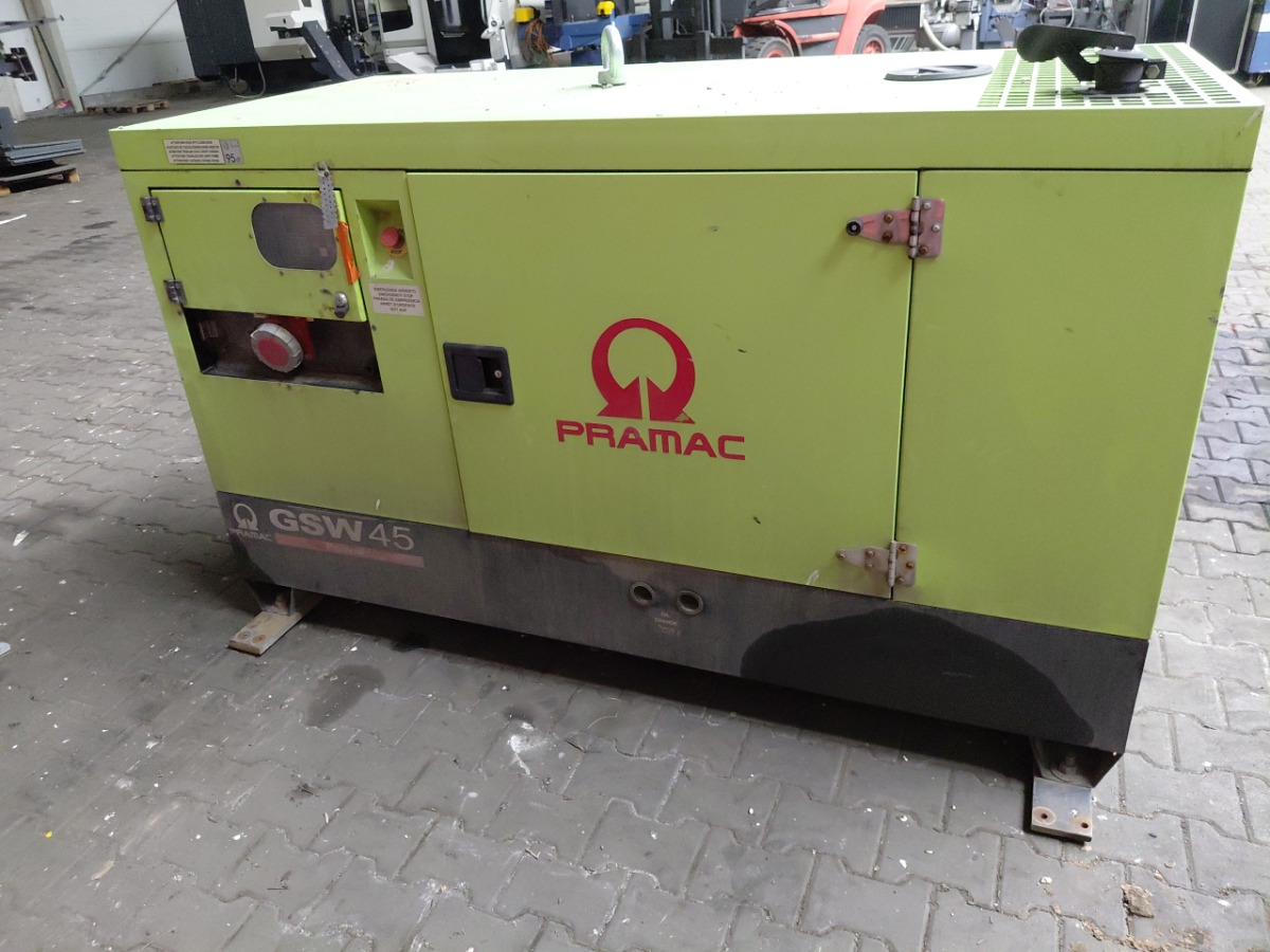 Agregat prądotwórczy – PRAMAC GSW 45Y – 39,7 kW – ON - Elektrický generátor: obrázok 1 Agregat prądotwórczy – PRAMAC GSW 45Y – 39,7 kW – ON - Elektrický generátor: obrázok 1