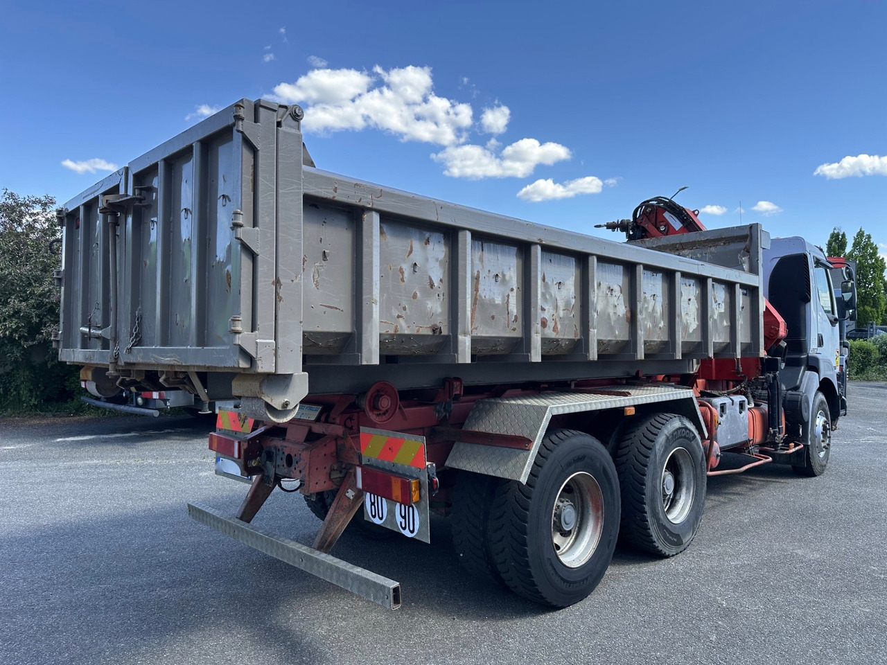 RENAULT KERAX 420DCI - Hákový nosič kontajnerov, Auto s hydraulickou rukou: obrázok 3 RENAULT KERAX 420DCI - Hákový nosič kontajnerov, Auto s hydraulickou rukou: obrázok 3