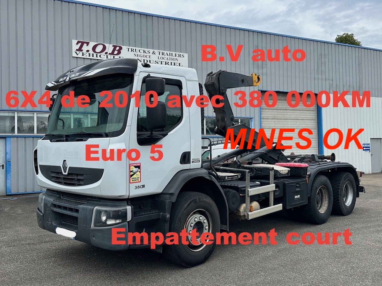 RENAULT LANDER 380DXI - Hákový nosič kontajnerov: obrázok 1 RENAULT LANDER 380DXI - Hákový nosič kontajnerov: obrázok 1