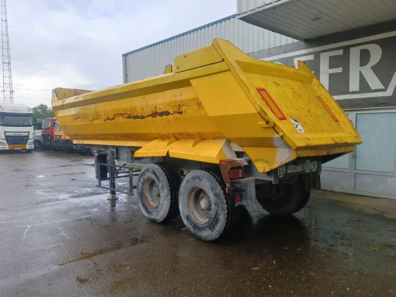 Fruehauf 2 Axle Steel Tipper , Spring Suspension , Drum Brakes - Náves sklápěcí: obrázok 5 Fruehauf 2 Axle Steel Tipper , Spring Suspension , Drum Brakes - Náves sklápěcí: obrázok 5
