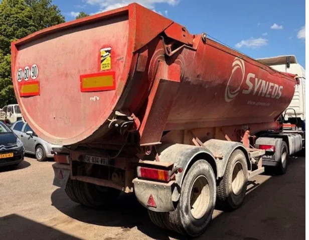 General Trailer 2 Axle , 8 Tyres , Steel Tipper Trailer , Spring Suspension , Drum brakes - Náves sklápěcí: obrázok 3 General Trailer 2 Axle , 8 Tyres , Steel Tipper Trailer , Spring Suspension , Drum brakes - Náves sklápěcí: obrázok 3