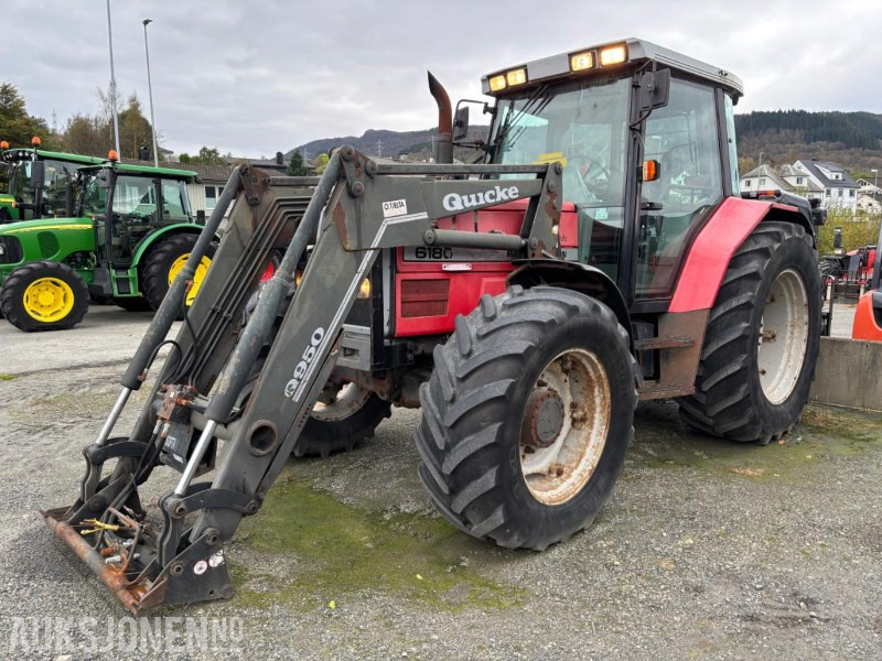 1996 Massey Ferguson 6180. Quicke Q950 Frontlaster - Traktor: obrázok 2 1996 Massey Ferguson 6180. Quicke Q950 Frontlaster - Traktor: obrázok 2