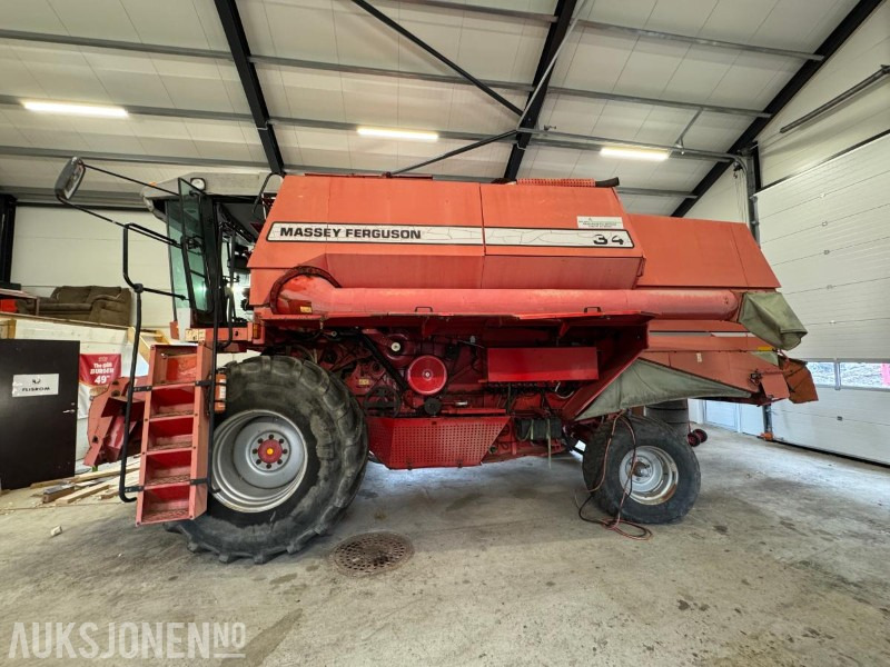 1996 Massey Ferguson MF 34 skurtresker - Obilný kombajn: obrázok 2 1996 Massey Ferguson MF 34 skurtresker - Obilný kombajn: obrázok 2