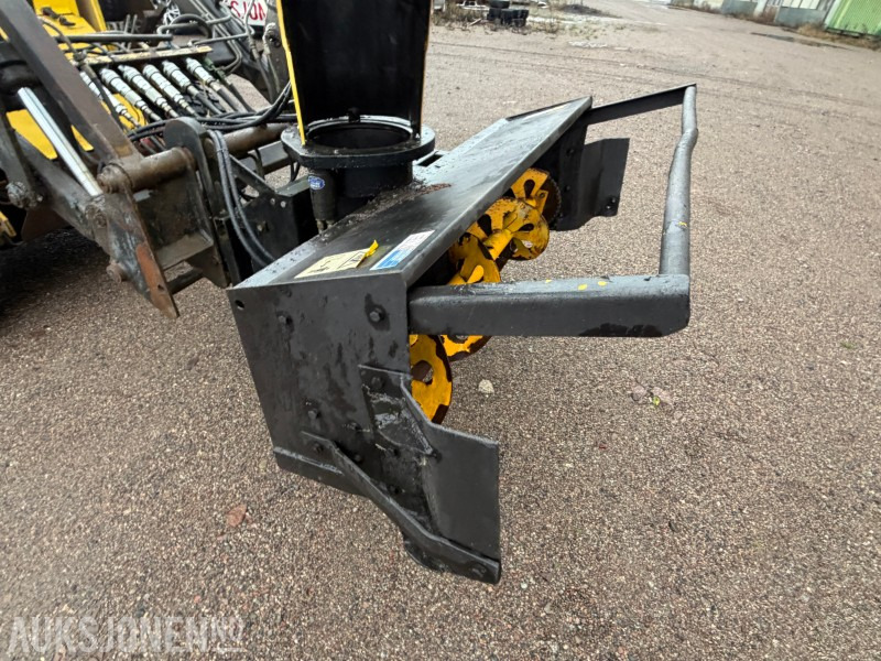 Šmykom riadený nakladač 1996 Wille P504-T hjullaster - Snøfres - Universalskuffe - Sommerdekk/vinterdekk: obrázok 13