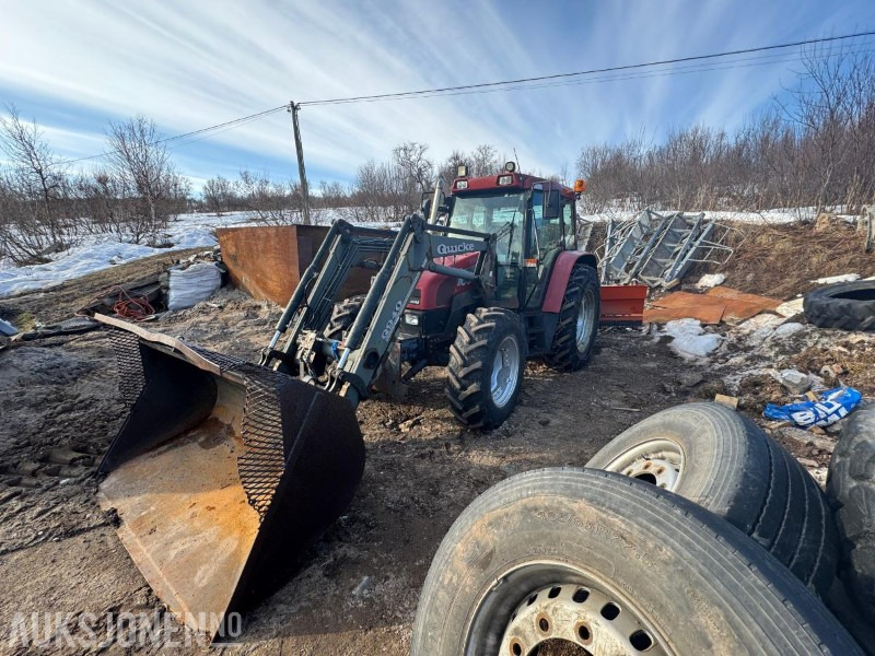 2002 CASE IH CS94A Traktor - Frontlaster - Skuff - Nye dekk - 5124T - Traktor: obrázok 1 2002 CASE IH CS94A Traktor - Frontlaster - Skuff - Nye dekk - 5124T - Traktor: obrázok 1