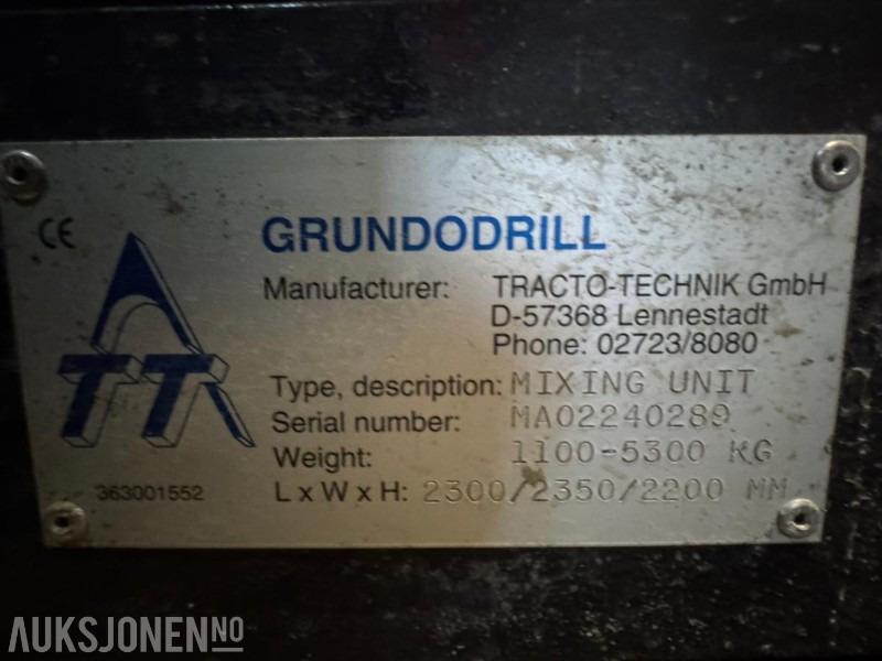 2002 Tracto-Technik Grundodrill 10S borerigg – komplett pakke med container, PE-sveis og utstyr - Vrtné príslušenstvo: obrázok 5 2002 Tracto-Technik Grundodrill 10S borerigg – komplett pakke med container, PE-sveis og utstyr - Vrtné príslušenstvo: obrázok 5