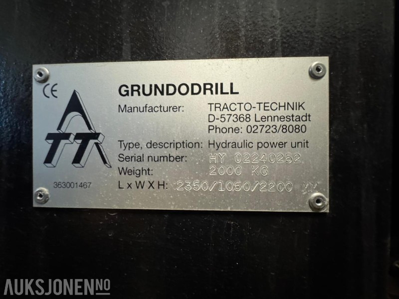 2002 Tracto-Technik Grundodrill 10S borerigg – komplett pakke med container, PE-sveis og utstyr - Vrtné príslušenstvo: obrázok 2 2002 Tracto-Technik Grundodrill 10S borerigg – komplett pakke med container, PE-sveis og utstyr - Vrtné príslušenstvo: obrázok 2