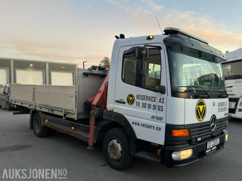 2004 Mercedes-Benz Atego 818/36 AT – Planbil med Fassi F60 kran – EU-godkjent til 02/2026 – Kjørbar - Auto s hydraulickou rukou: obrázok 3 2004 Mercedes-Benz Atego 818/36 AT – Planbil med Fassi F60 kran – EU-godkjent til 02/2026 – Kjørbar - Auto s hydraulickou rukou: obrázok 3