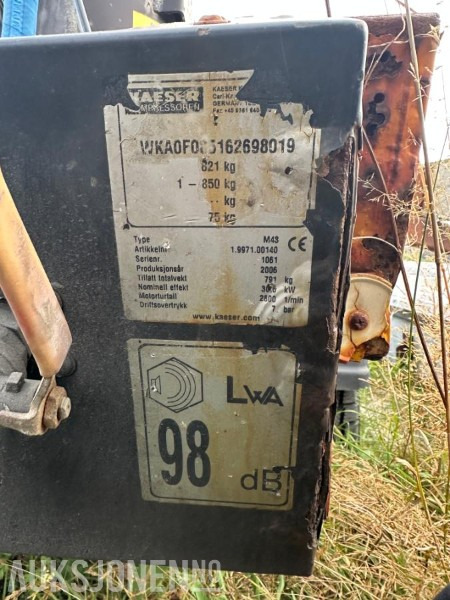 Stavebné zariadenia 2006 Kaeser M43 kompressor: obrázok 7
