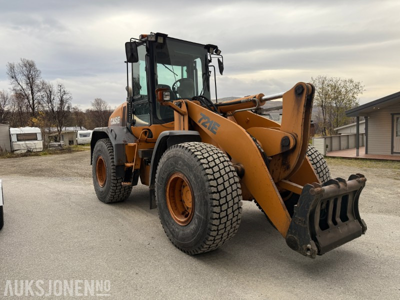 2007 Case 721E - 10 000t - 14900kg - Sentralsmøring - Sertifisert - Kolesový nakladač: obrázok 3 2007 Case 721E - 10 000t - 14900kg - Sentralsmøring - Sertifisert - Kolesový nakladač: obrázok 3