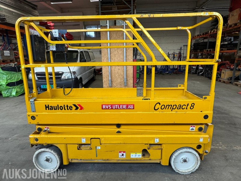 2007 Haulotte Compact 8 sakselift på batteri / årskontrollert - Pracovná plošina: obrázok 2 2007 Haulotte Compact 8 sakselift på batteri / årskontrollert - Pracovná plošina: obrázok 2