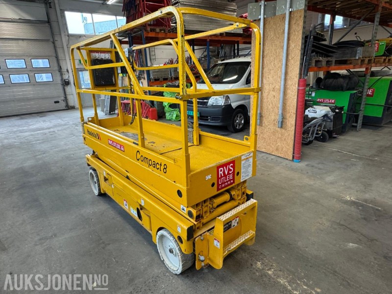 2007 Haulotte Compact 8 sakselift på batteri / årskontrollert - Pracovná plošina: obrázok 3 2007 Haulotte Compact 8 sakselift på batteri / årskontrollert - Pracovná plošina: obrázok 3