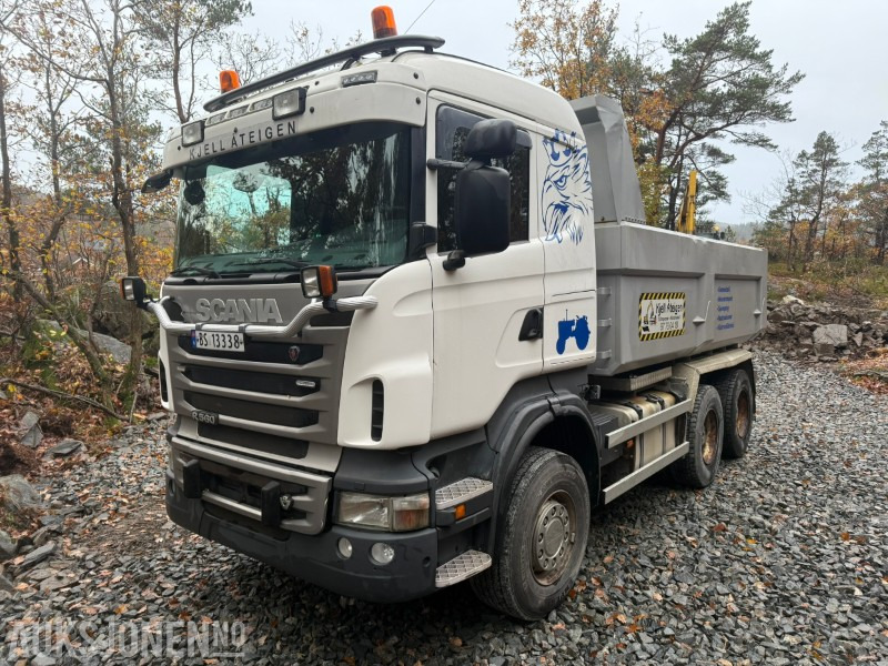 2010 Scania R560 6x4 tippbil / tandem / navreduksjon - Sklápač: obrázok 2 2010 Scania R560 6x4 tippbil / tandem / navreduksjon - Sklápač: obrázok 2
