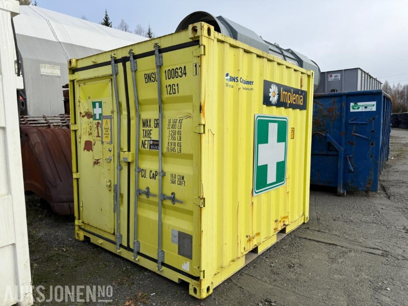 Stavebné zariadenia 2011 10ft BNS HMS Container: obrázok 1