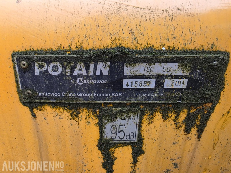 2011 Potain Manitowoc - IGO 50 - Selvreisende tårnkran - Žeriav: obrázok 4 2011 Potain Manitowoc - IGO 50 - Selvreisende tårnkran - Žeriav: obrázok 4