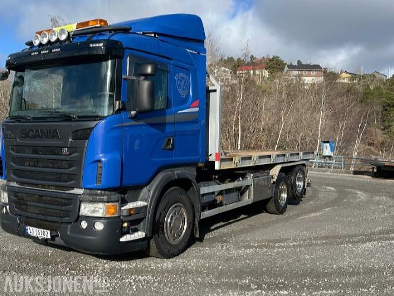 2011 Scania G-serie 480 Krokbil 20m³ Kasse Maskinflak eu ok 03.2026 - Hákový nosič kontajnerov: obrázok 1 2011 Scania G-serie 480 Krokbil 20m³ Kasse Maskinflak eu ok 03.2026 - Hákový nosič kontajnerov: obrázok 1