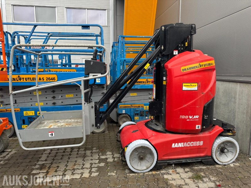 2012 Manitou 100VJR bomlift / Rep.objekt - Pracovná plošina: obrázok 1 2012 Manitou 100VJR bomlift / Rep.objekt - Pracovná plošina: obrázok 1
