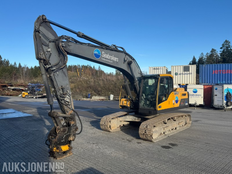2012 Volvo EC220DL Beltegraver - Gravemaskin - Encon Tiltrotator - Pusseskuffe - Rýpadlo: obrázok 2 2012 Volvo EC220DL Beltegraver - Gravemaskin - Encon Tiltrotator - Pusseskuffe - Rýpadlo: obrázok 2
