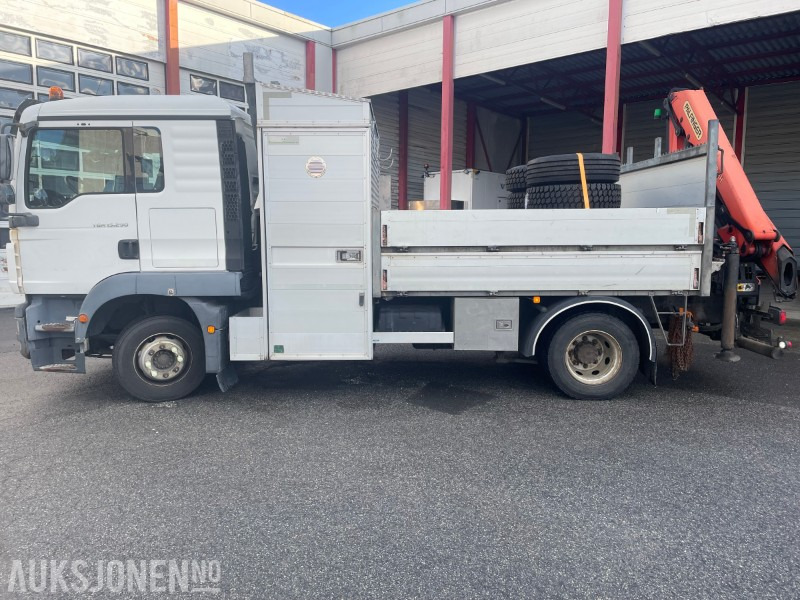 2013 MAN TGM 15.290 E- verkspåbygg med bak montert kran (Palfinger PK9002 – EH) og vinsj - Nye vinterfelger og dekk NYLIG EU OK - Auto s hydraulickou rukou: obrázok 4 2013 MAN TGM 15.290 E- verkspåbygg med bak montert kran (Palfinger PK9002 – EH) og vinsj - Nye vinterfelger og dekk NYLIG EU OK - Auto s hydraulickou rukou: obrázok 4