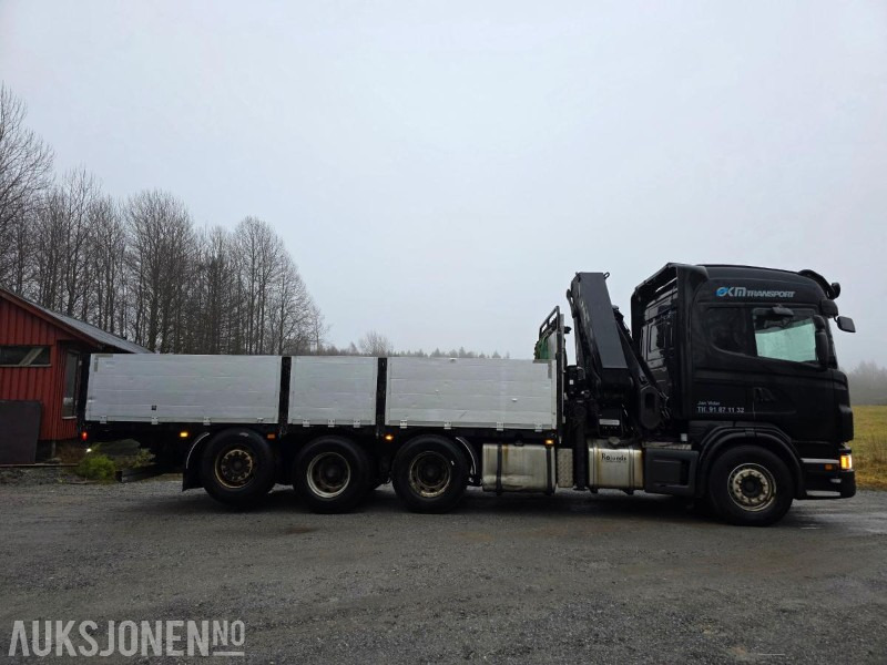 2013 SCANIA G480 8X4 KRANBIL • HIAB XS 377 E-8 HIPRO • EURO 5 • KRAN GODKJENT TIL 05/2026 - Auto s hydraulickou rukou: obrázok 4 2013 SCANIA G480 8X4 KRANBIL • HIAB XS 377 E-8 HIPRO • EURO 5 • KRAN GODKJENT TIL 05/2026 - Auto s hydraulickou rukou: obrázok 4