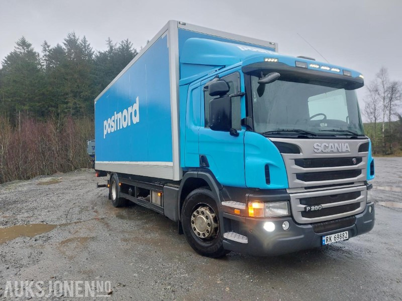 2013 Scania P-serie p280 lav km sideåpning på skap EURO 5 eu ok 11.2026 - Skříňový nákladní auto: obrázok 2 2013 Scania P-serie p280 lav km sideåpning på skap EURO 5 eu ok 11.2026 - Skříňový nákladní auto: obrázok 2